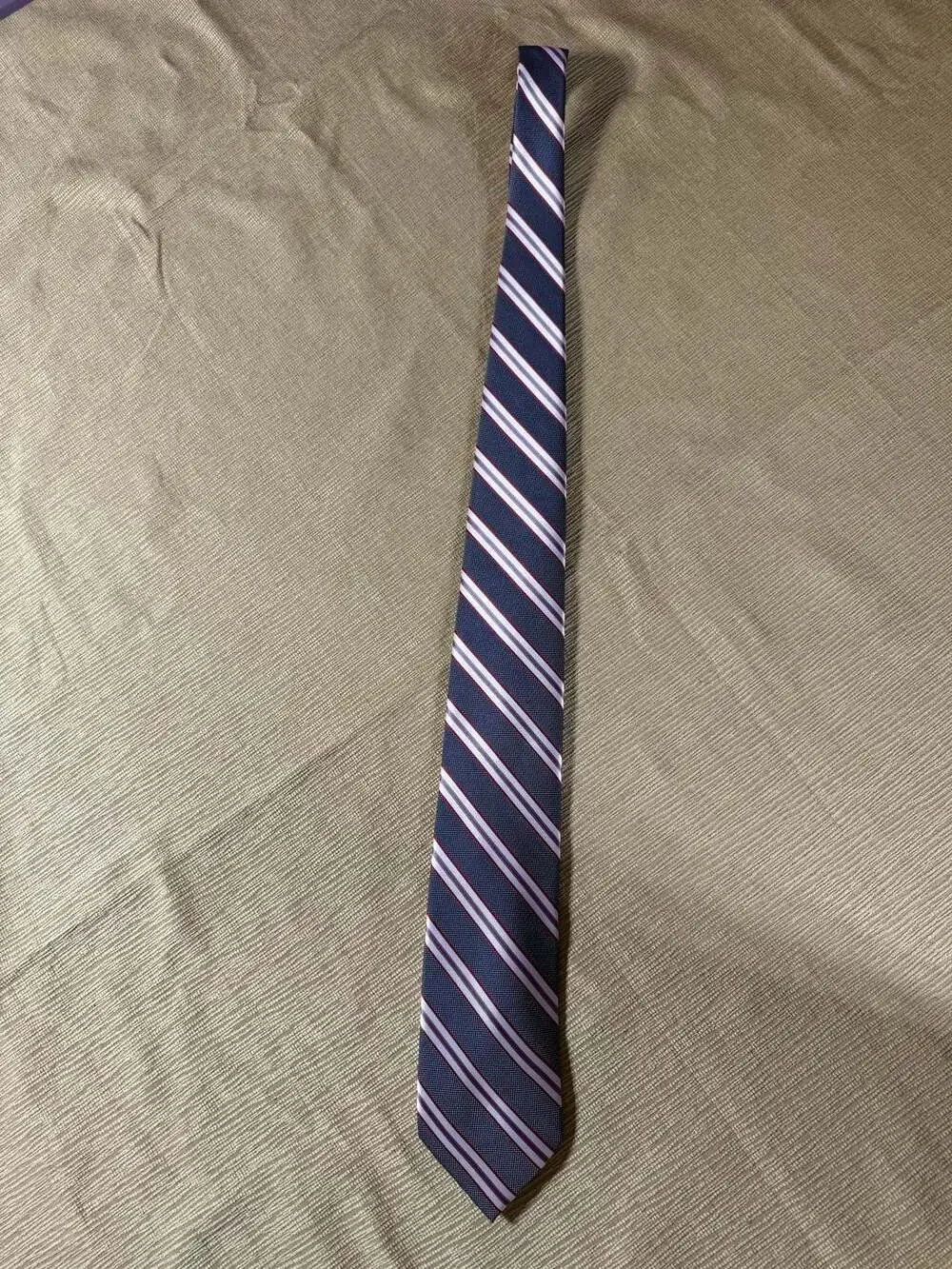 Lot of 5 Stafford Men's Silk Neck Ties Bundle